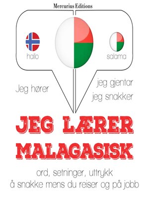 cover image of Jeg lærer Malagasisk